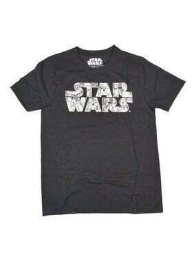 Star‎ Wars Character Logo Spellout NWT Graphic Print T-shirt Size Medium